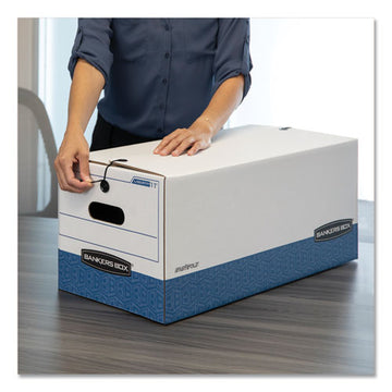 Bankers Box® Stor-file Medium-duty Strength Storage Boxes, Legal Files, 15.25" X 24.13" X 10.75", Kraft-green, 12-carton freeshipping - TVN Wholesale